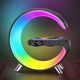 Wireless tooth Charger ome Alarm Clo Speaker Soundbar 15W