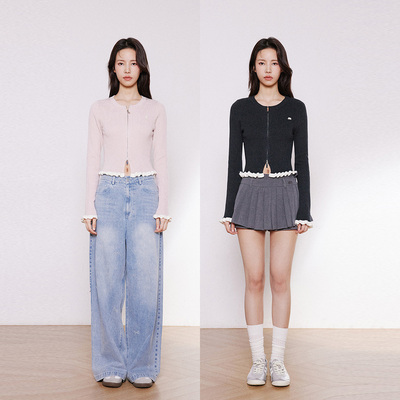 【INRM官方店】针织花边开衫