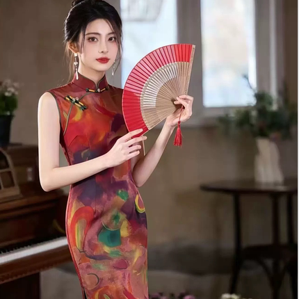 【清版捡漏】2026新款改良夏季连衣裙气质年轻款新中式中长款