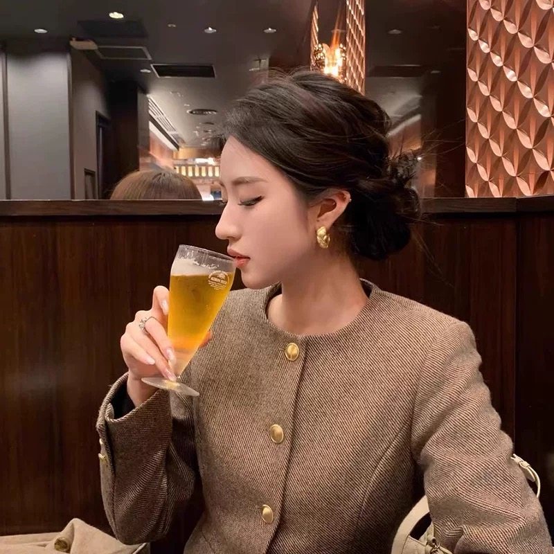 『大女主』真金电镀菱形耳环,饰品/流行首饰/时尚饰品新,耳钉,淘宝优惠券,粉丝福利购,淘宝优惠卷