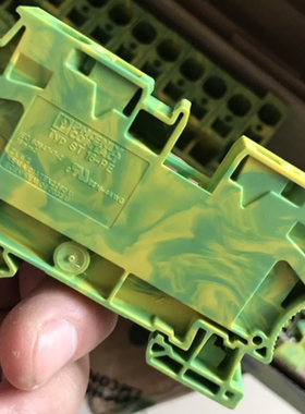 原装正品菲尼克斯 ST16-PE 弹簧式黄绿色接地接线端子排3036165