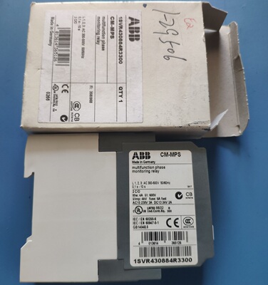 ABB 1SVR430884R3300 CM-MPS 多功能监视器继电器 现货 300-500V