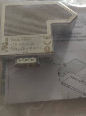 D-SUB 菲尼克斯总线连接器SUBCON 9/F-SH 现货 2761499 公母插头