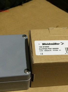 魏德米勒 WITS 75*80*55空接线盒 1305810000 KLIPPON POK 080806