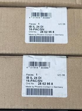 *现货销售*菲尼克斯数字量模块 IB IL 24 DI 16-PAC/SN 2862958
