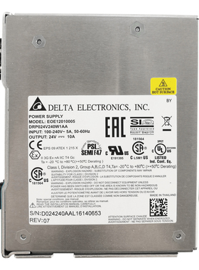 DRP024V240W1AA EOE12010005 台达开关电源 导轨安装 输出24V10A