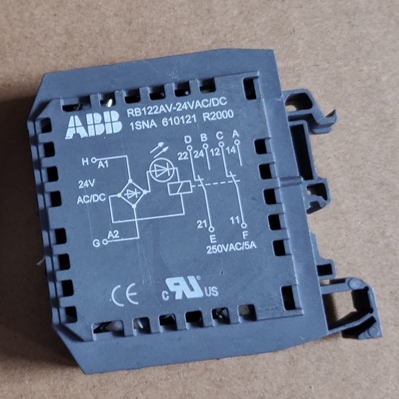 原装ABB 端子式继电器 RB122AV-24VAC/DC 现货 1SNA610121R2000