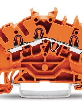 德国原装正品 橙色 3线接线端子排 2002-6302  2.5 mm² 24A 800V