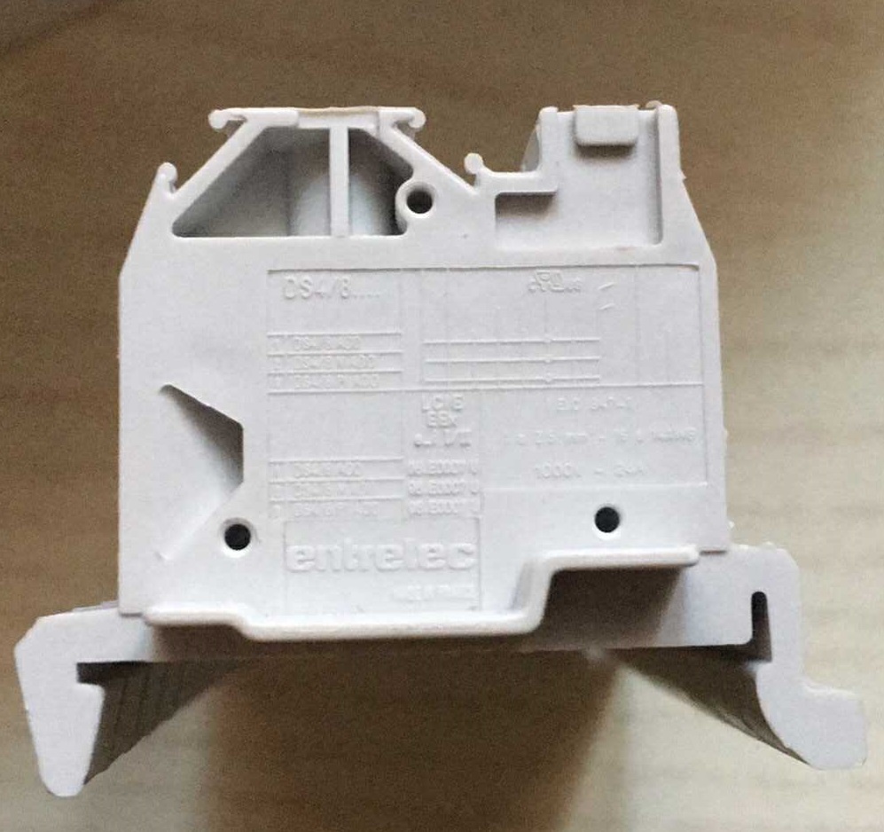 原装ABB绝缘移位连接线导轨安装 接线端子排 DS4/8.ADO 85101275