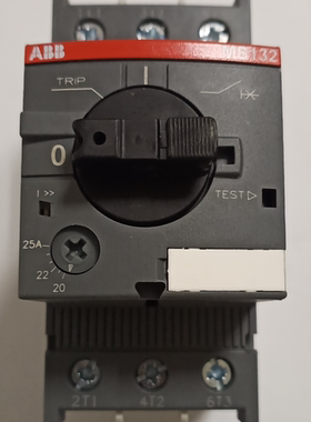 ABB MS132系列电动机启动保护用断路器MS132-25 ;10102128 20-25A
