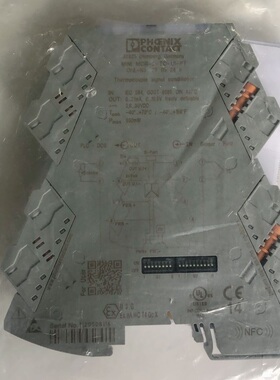 现货菲尼克斯  热电偶测量变送器 MINI MCR-2-TC-UI-PT -2905249