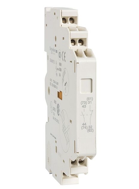 施耐德正面安装辅助触点 1开1闭 GVAE11  GVAE20 侧GVAN11 GVAN20