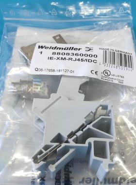 全新原装正品魏德米勒连接器 IE-XM-RJ45/IDC 8808360000 现货
