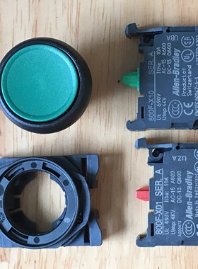 AB点动自复位按钮开关绿色 800FP-F3+800F-X10 -X01 F2 F4 F5 F6