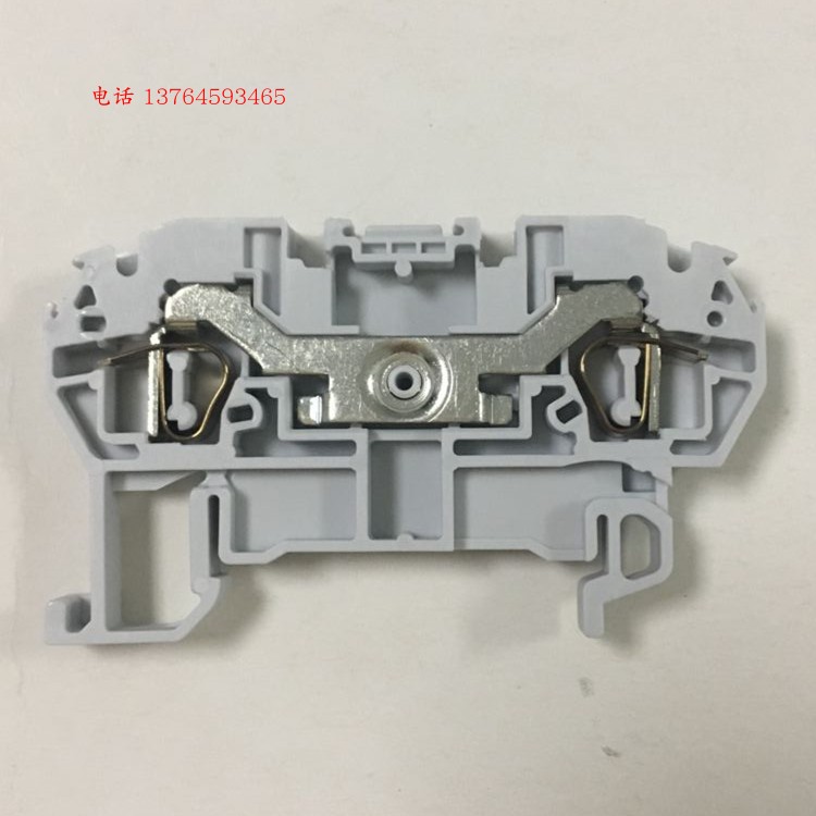 全新原装ABB 导轨式接线端子排 D4/6.2L 螺钉卡箍连接台 85100119