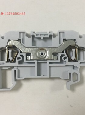 全新原装ABB 导轨式接线端子排 D4/6.2L 螺钉卡箍连接台 85100119