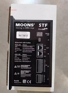 鸣志步进电机驱动器 STF05-ECX-H 总线EtherCAT,匹配42/57/60马达