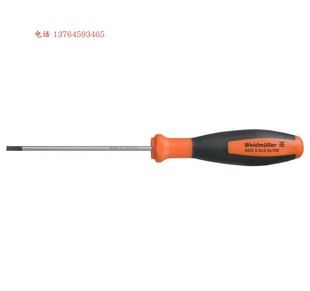 魏德米勒 工具 螺丝刀 原装德国进口 2749340000 SDS 0.6X3.5X100
