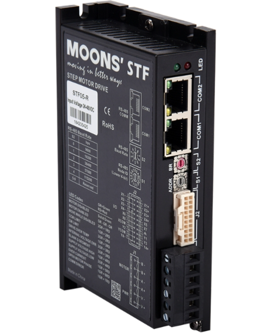 MOONS上海鸣志步进电机总线驱动器 STF05-R全新原装 STF05-EC