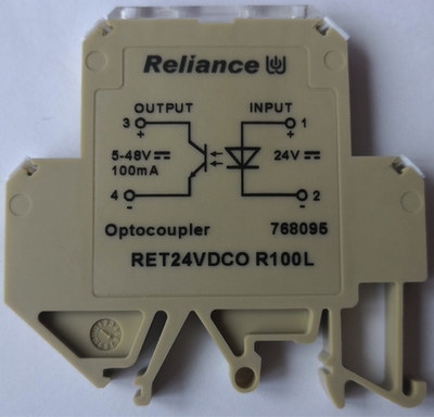 Reliance瑞联7680965 端子式光电耦合器 RET24VDCO R100L 100mA