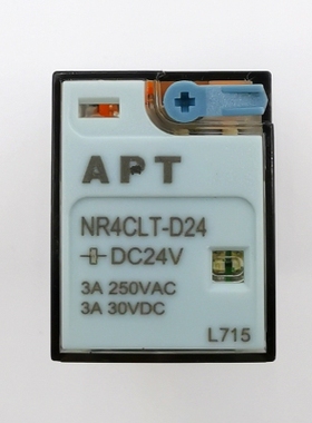原装西门子APT小型14脚中间继电器 NR4CL-D24 DC24V 四开四闭直流