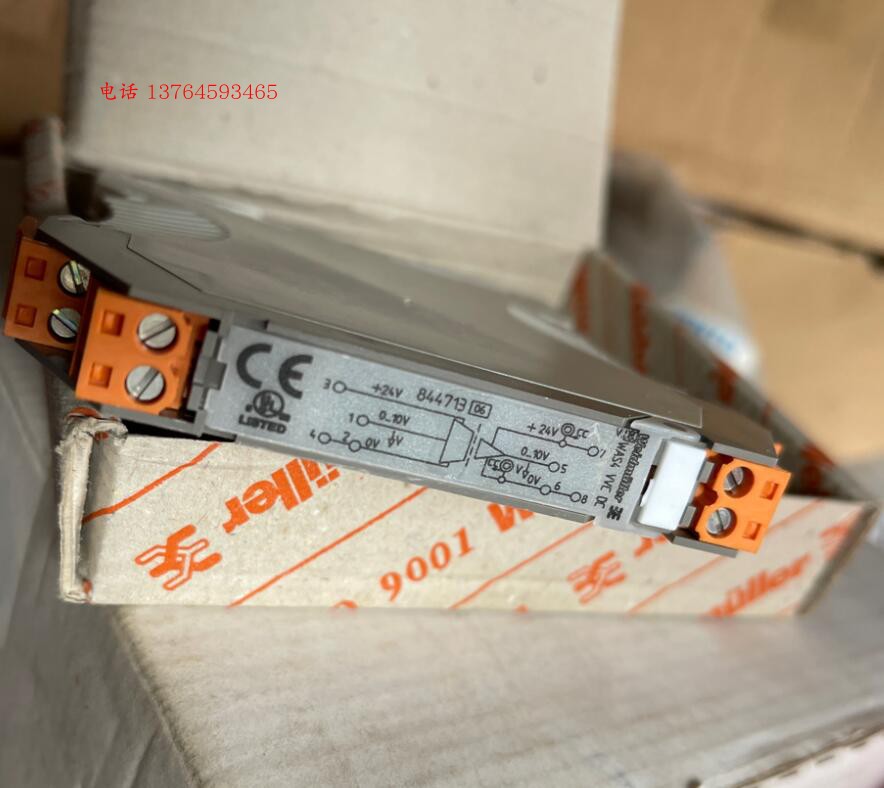 WAS4 VVC DC 0-10/0-10V 正品魏德米勒电压隔离变送器 8447130000