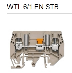 WTL 6/1 EN STB 魏德米勒电流试验型测试接线端子排 1934820000