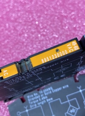 8951230000 TOS 48-60VAC/230VAC 0.1A 魏德米勒固态继电器模块
