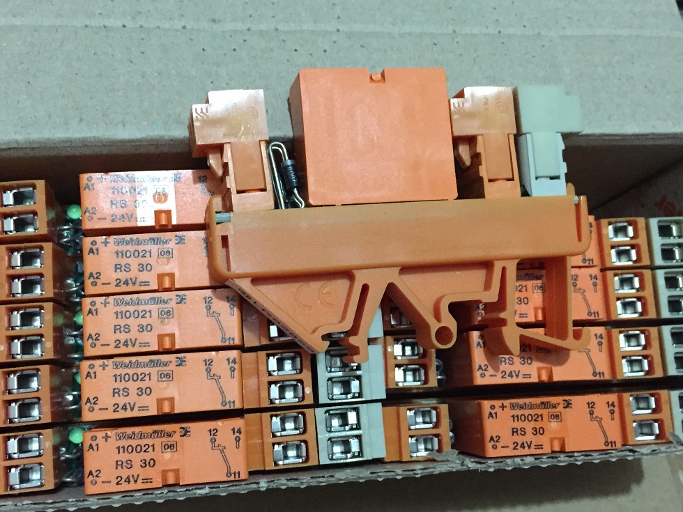 魏德米勒模组继电器模块 rs 30 24vdc ld bl/sl 1u 1100210000`