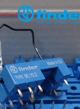 全新原装finder/芬德 Type 95.15.2 继电器PCB焊脚底座 8脚 10A