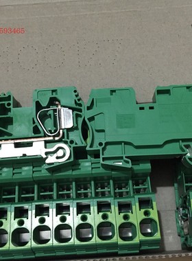 魏德米勒全新原装 1745250000 ZPE 16导轨式接线端子排接地黄绿色