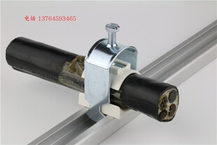 金属电缆夹BK-30 C型导轨电缆固定夹C型钢电缆夹 配电柜固定线夹