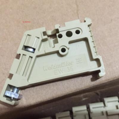 原装魏德米勒导轨塑料固定件EW35 堵头端子终端固定件0383560000