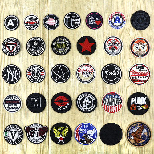 刺绣布贴儿童卡通补丁贴破洞膝盖