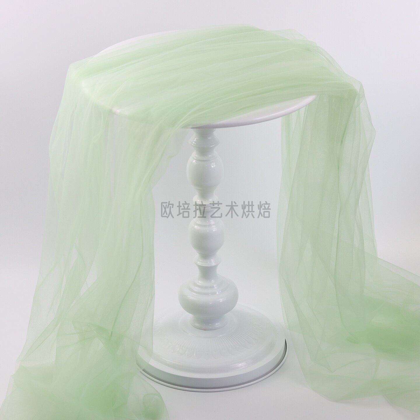 氛围感网纱布桌布店铺美陈纱幔
