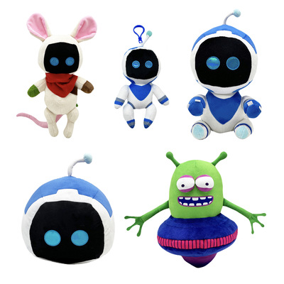 跨境新款Astro Bot Plush 宇宙机器人游戏周边毛绒玩偶公仔玩具