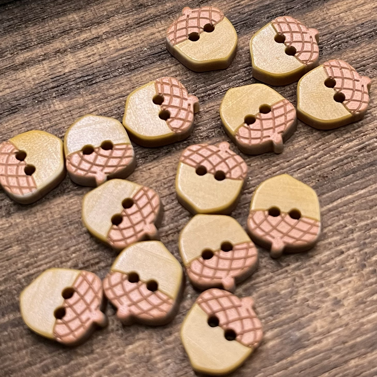 13MM十颗价英国橡果造型纽扣bjd娃衣定制装饰扣手工可爱扣子,居家布艺,纽扣,淘宝优惠券,粉丝福利购,淘宝优惠卷