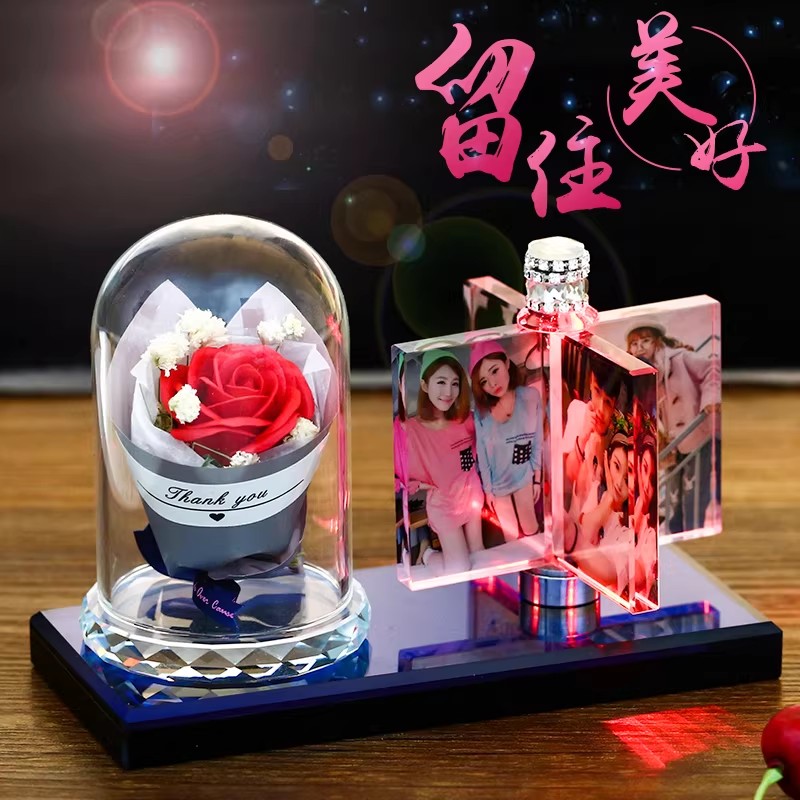 七夕情人节送情人朋友照片送女生创意礼盒/礼品套组