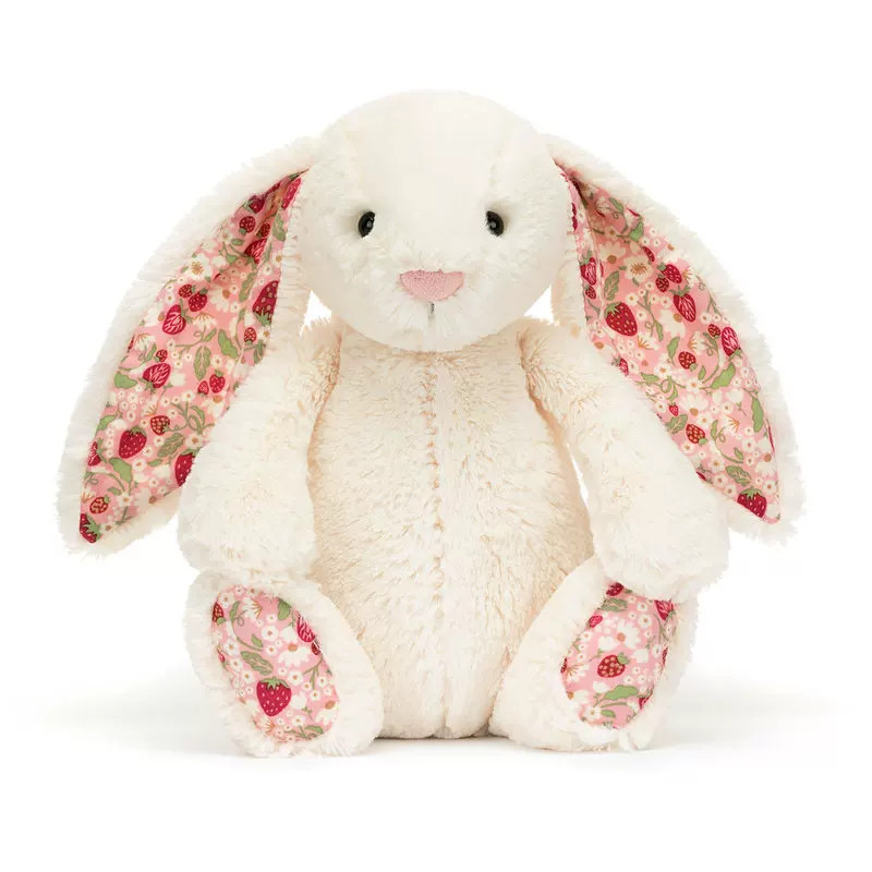 英国Jellycat花布邦尼兔毛绒玩具复活节玩偶安抚公仔情侣生日礼物