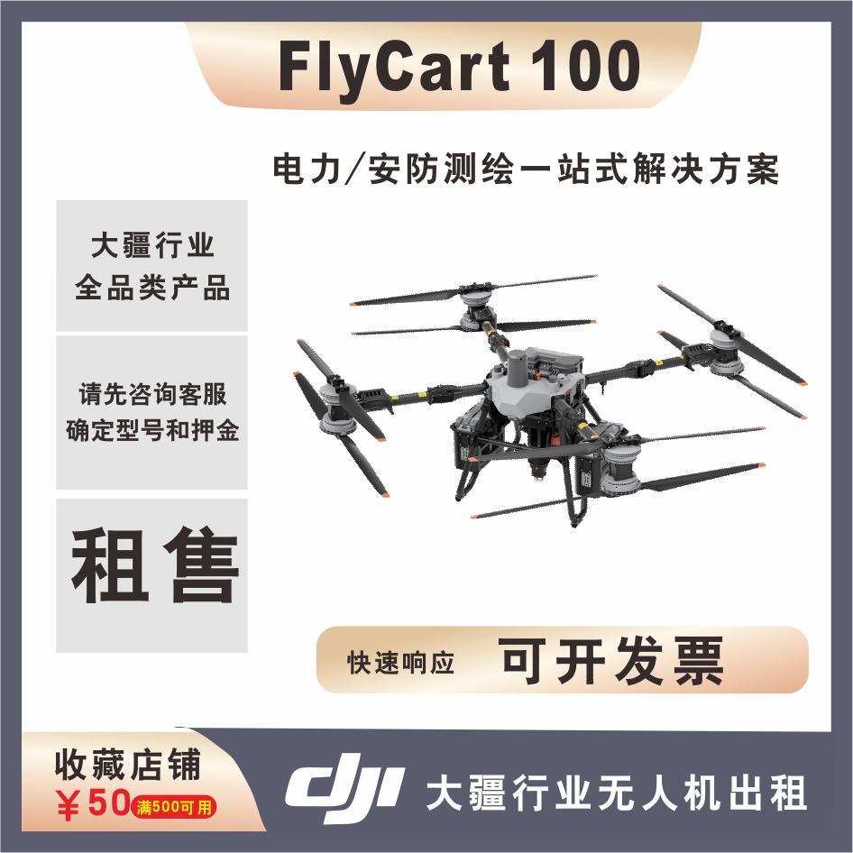 FlyCart100DJI大疆无人机租赁