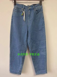 寬松小直筒牛仔褲 LEE專柜正品 LWZ4115EE74A女士休閑夏季 薄款