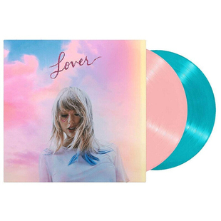 霉霉专辑 Taylor Swift 彩胶 泰勒斯威夫特黑胶唱片正版 lover 2lp