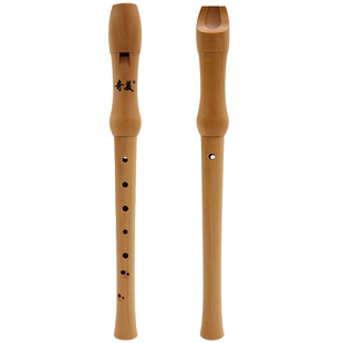 奇美竖笛8孔高音英式八孔木笛26B德式27G六孔f调半木质28G学生用