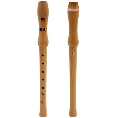 木质竖笛奇美高音6/8孔德式英式