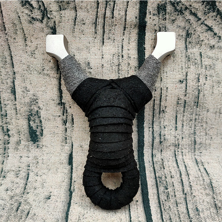 304不锈钢数控单卡方头估打弹弓