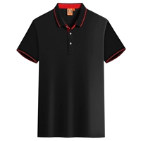 【Дракон большой цветок Ti 1878】 Черный патриотический красный воротник