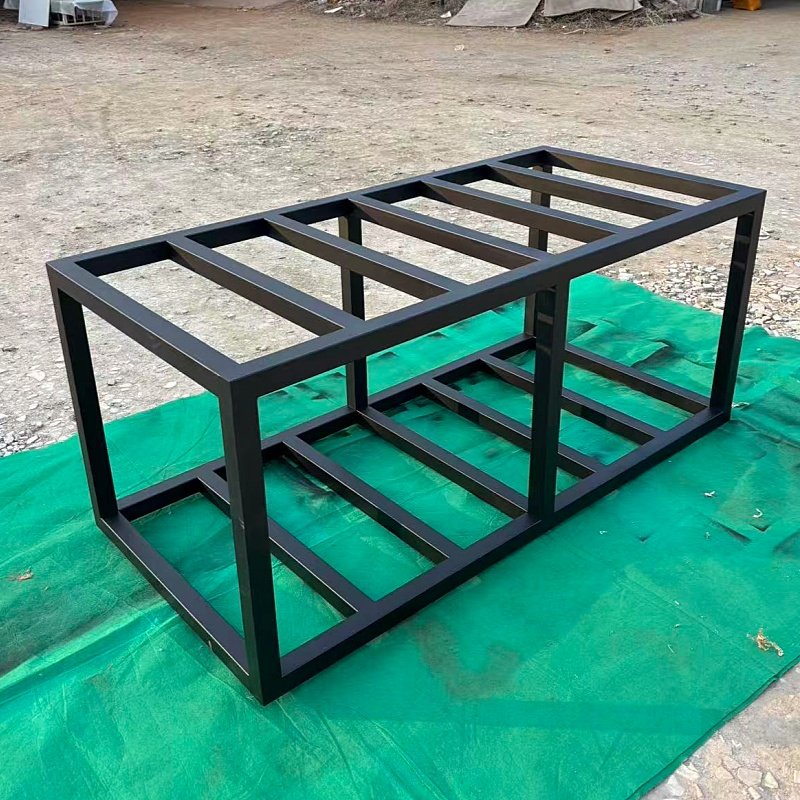 焊接全钢鱼缸架子底柜支架高承重支持定制工业风简约包邮二保焊