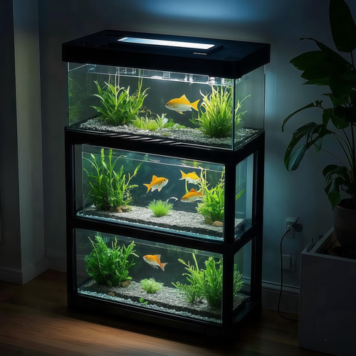 定制高承重多层鱼缸架防水耐日晒