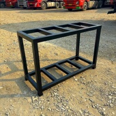 焊接全钢鱼缸架子底柜支架高承重支持定制工业风简约 二保焊 包邮