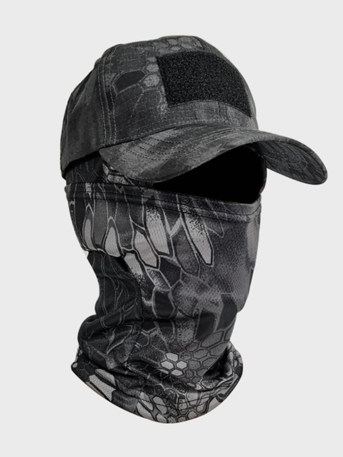 Camouflage With Face Shield Cross-Border Tactical Baseball Outdoor Hiking Mountaineering Fishing Sun Protection Sunshade_voghion.com